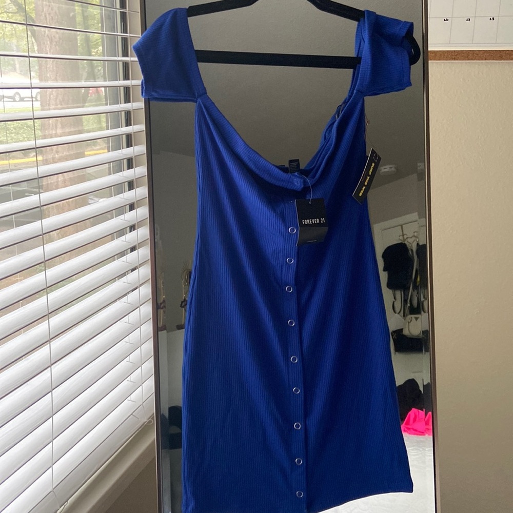 Blue night dress
